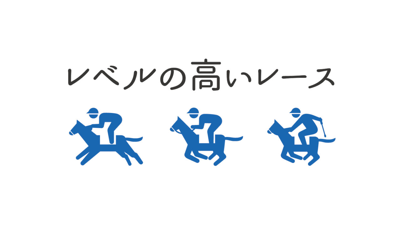 レベルの高いレース 更新しました 木下健の競走馬能力指数 アルファベース